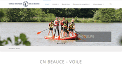 Desktop Screenshot of cnbeauce.fr